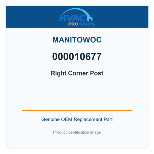 Manitowoc 000010677 Right Corner Post