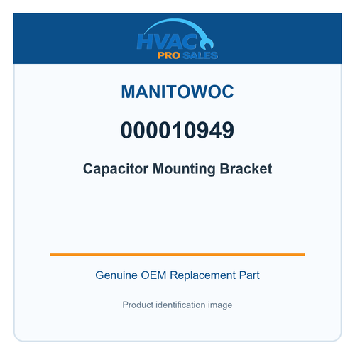 Manitowoc 000010949 Capacitor Mounting Bracket