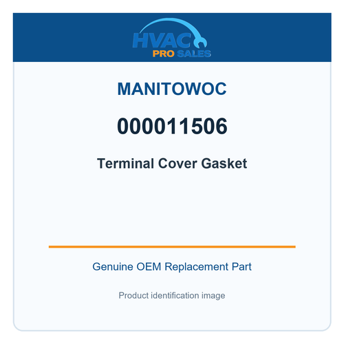 Manitowoc 000011506 Terminal Cover Gasket