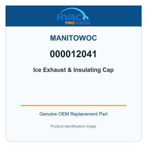 Manitowoc 000012041 Ice Exhaust & Insulating Cap