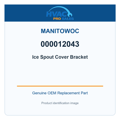 Manitowoc 000012043 Ice Spout Cover Bracket
