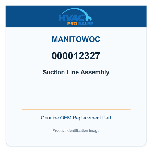 Manitowoc 000012327 Suction Line Assembly