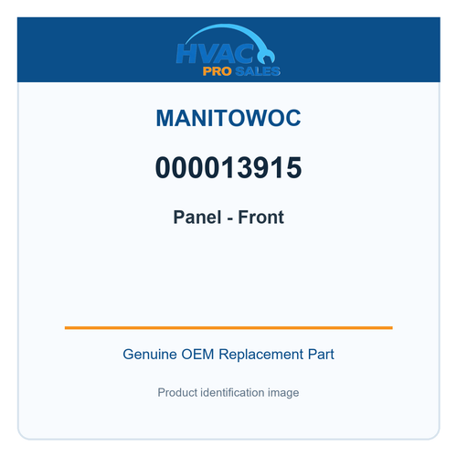 Manitowoc 000013915 Panel - Front