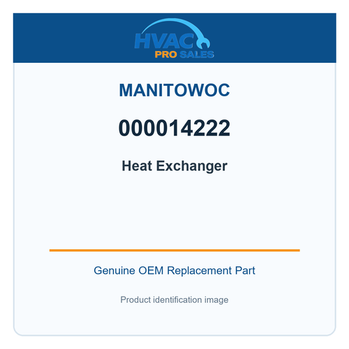 Manitowoc 000014222 Heat Exchanger