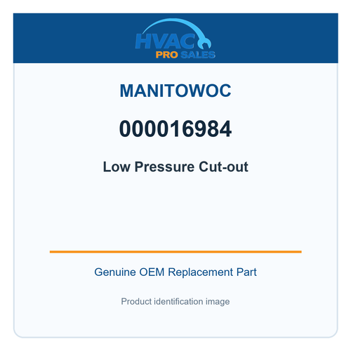 Manitowoc 000016984 Low Pressure Cut-out