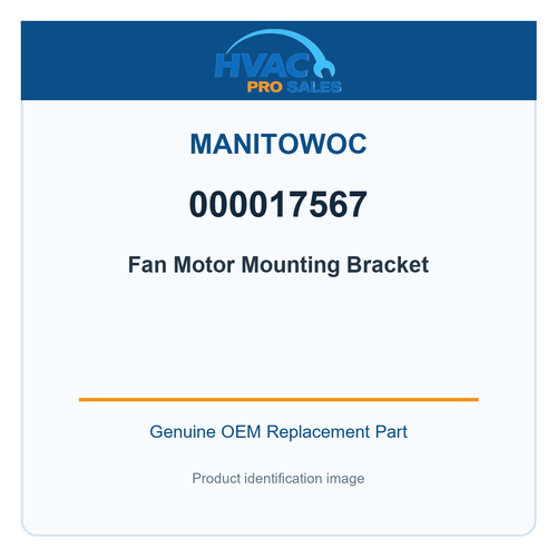 Manitowoc 000017567 Fan Motor Mounting Bracket