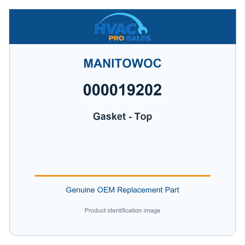 Manitowoc 000019202 Gasket - Top