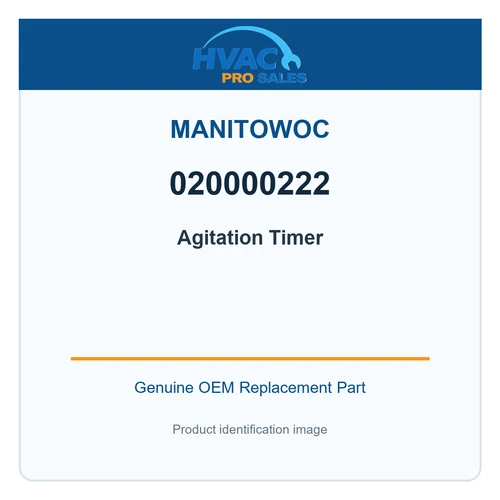 Manitowoc 020000222 Agitation Timer