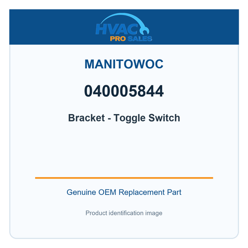 Manitowoc 040005844 Bracket - Toggle Switch