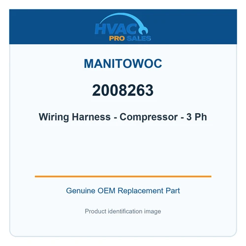 Manitowoc 2008263 Wiring Harness - Compressor - 3 Ph