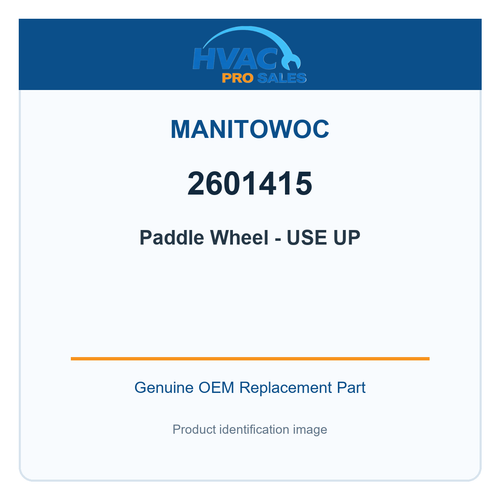 Manitowoc 2601415 Paddle Wheel - USE UP