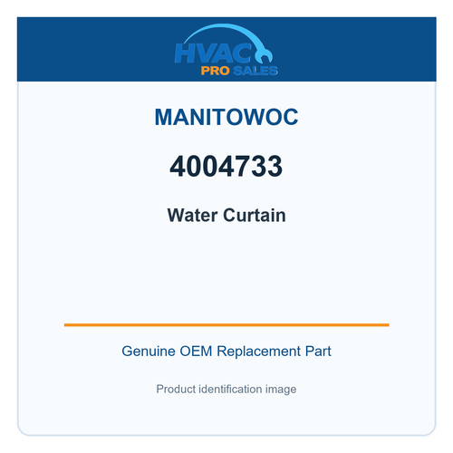 Manitowoc 4004733 Water Curtain