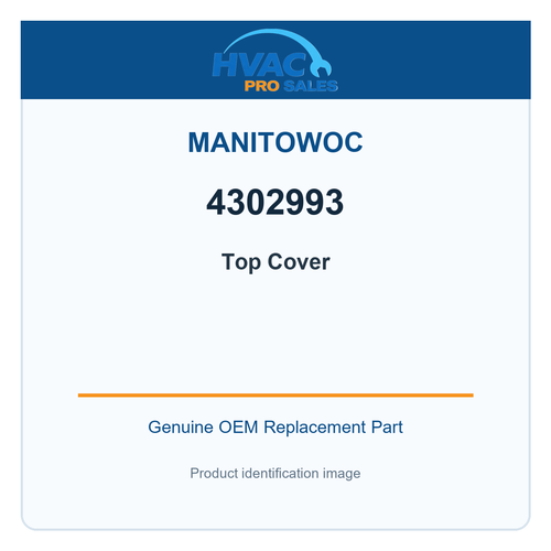 Manitowoc 4302993 Top Cover