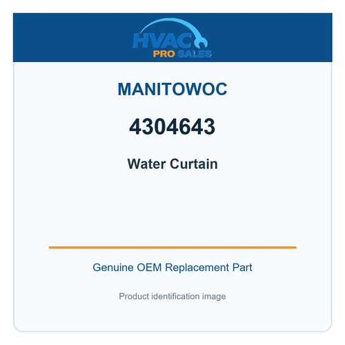 Manitowoc 4304643 Water Curtain