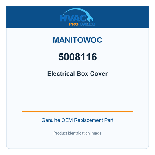 Manitowoc 5008116 Electrical Box Cover