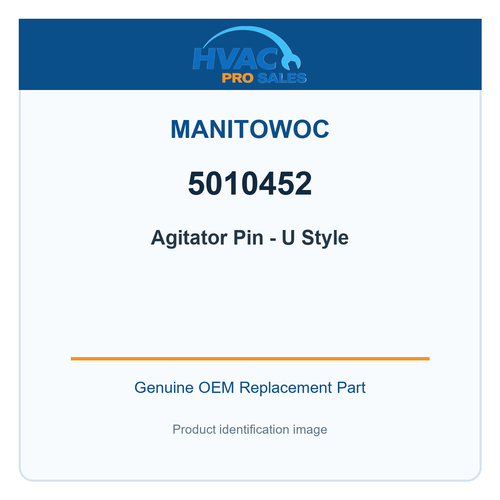 Manitowoc 5010452 Agitator Pin - U Style