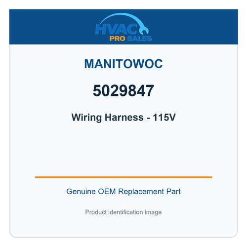 Manitowoc 5029847 Wiring Harness - 115V