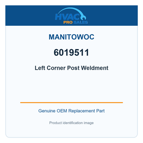 Manitowoc 6019511 Left Corner Post Weldment