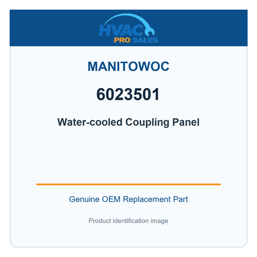 Manitowoc 6023501 Water-cooled Coupling Panel