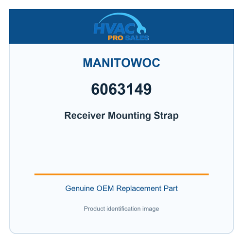 Manitowoc 6063149 Receiver Mounting Strap