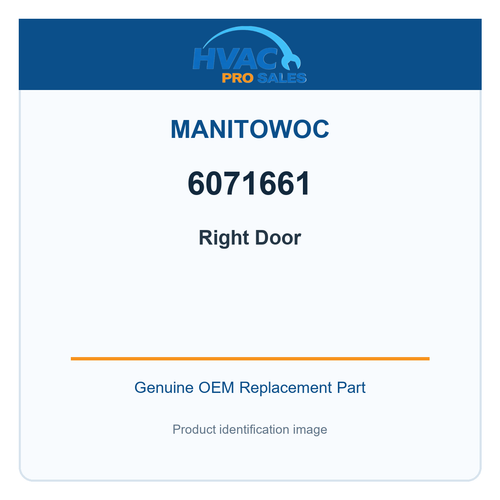 Manitowoc 6071661 Right Door