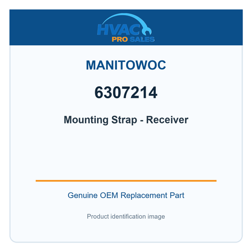 Manitowoc 6307214 Mounting Strap - Receiver