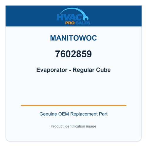 Manitowoc 7602859 Evaporator - Regular Cube