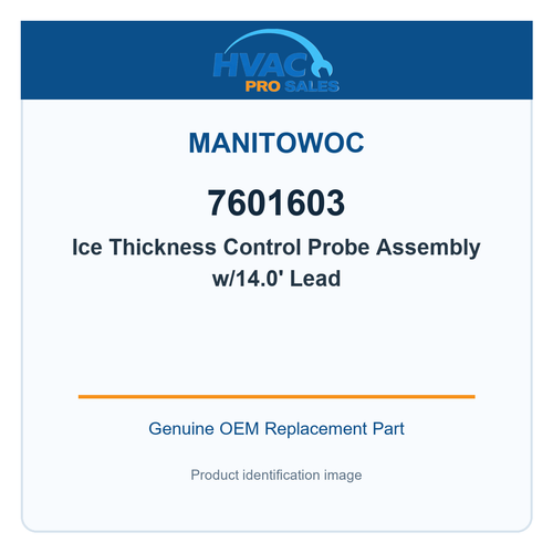 Manitowoc 7601603 Ice Thickness Control Probe Assembly w/14.0' Lead