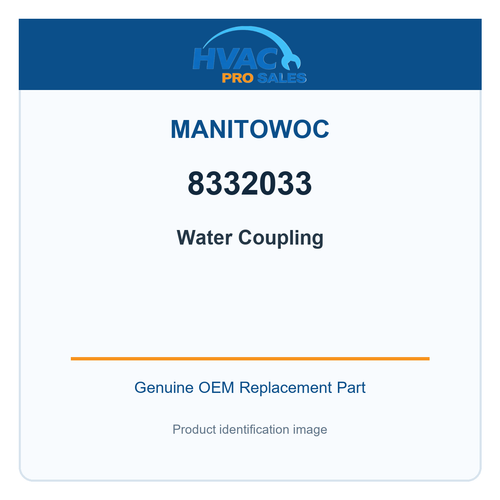 Manitowoc 8332033 Water Coupling