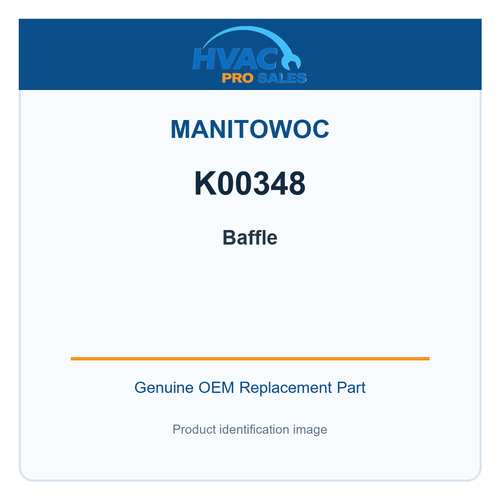 Manitowoc K00348 Baffle