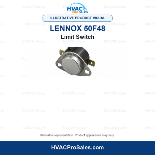 Illustrative visual of Lennox 50F48 Limit Switch; product appearance may vary