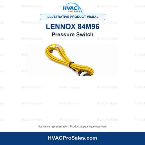 Illustrative visual of Lennox 84M96 Pressure Switch; product appearance may vary