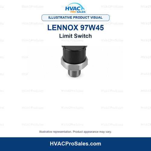 Illustrative visual of Lennox 97W45 Limit Switch; product appearance may vary