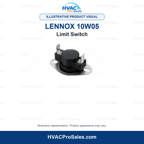 Illustrative visual of Lennox 10W05 Limit Switch; product appearance may vary