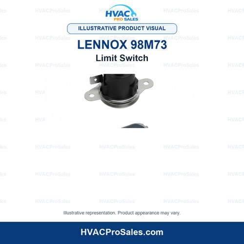 Illustrative visual of Lennox 98M73 Limit Switch; product appearance may vary