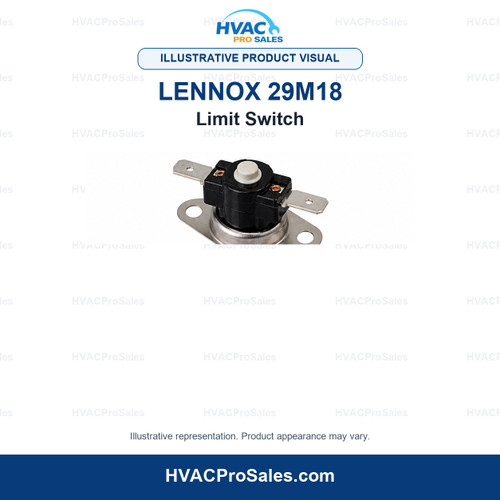 Illustrative visual of Lennox 29M18 Limit Switch; product appearance may vary