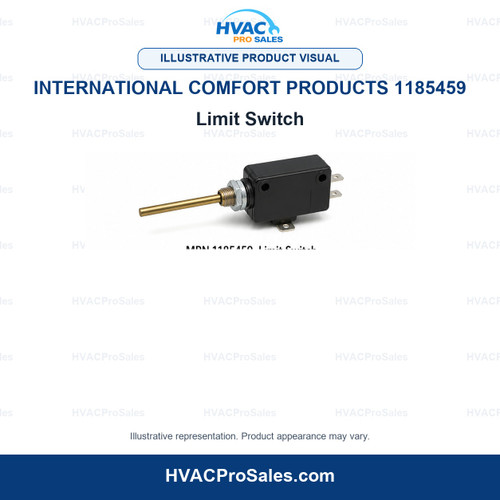 Illustrative visual of International Comfort Products 1185459 Limit Switch; product appearance may vary