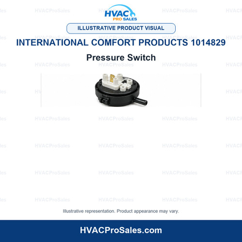 Illustrative visual of International Comfort Products 1014829 Pressure Switch; product appearance may vary