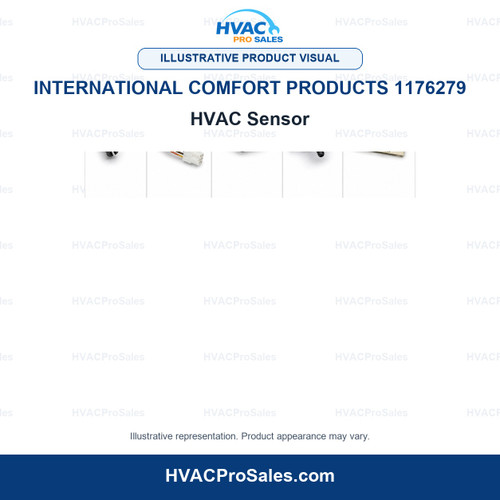 Illustrative visual of International Comfort Products 1176279 HVAC Sensor; product appearance may vary