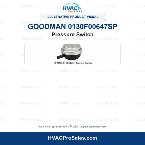 Goodman / Amana 0130F00647SP Pressure Switch