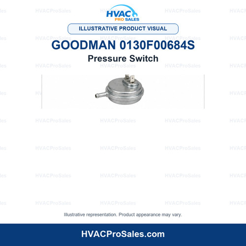 Goodman / Amana 0130F00684S Pressure Switch
