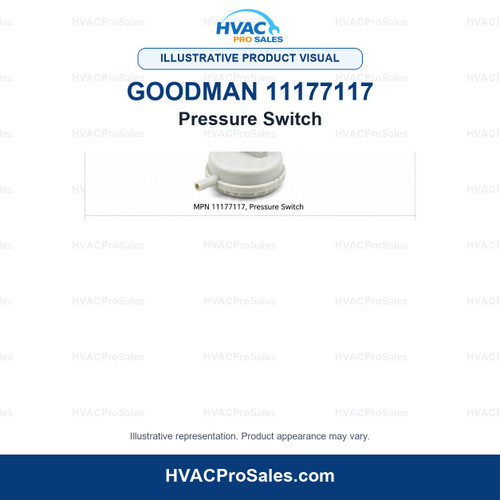 Goodman / Amana 11177117 Pressure Switch