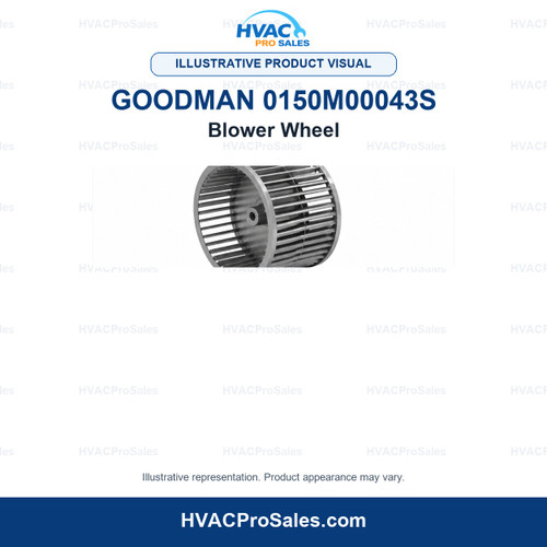 Goodman / Amana 0150M00043S Blower Wheel