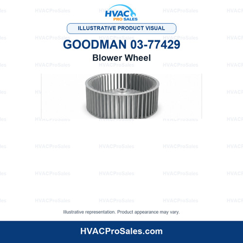 Goodman / Amana 03-77429 Blower Wheel