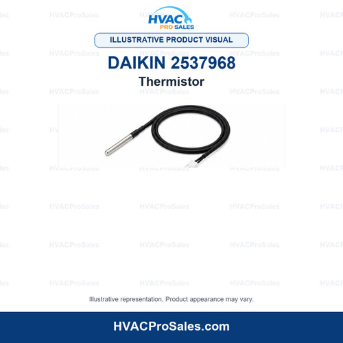 Illustrative visual of Daikin 2537968 Thermistor; product appearance may vary