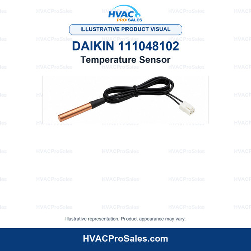 Illustrative visual of Daikin 111048102 Temperature Sensor; product appearance may vary