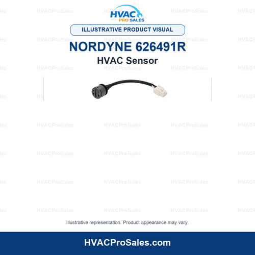 Illustrative visual of Nordyne 626491R HVAC Sensor; product appearance may vary
