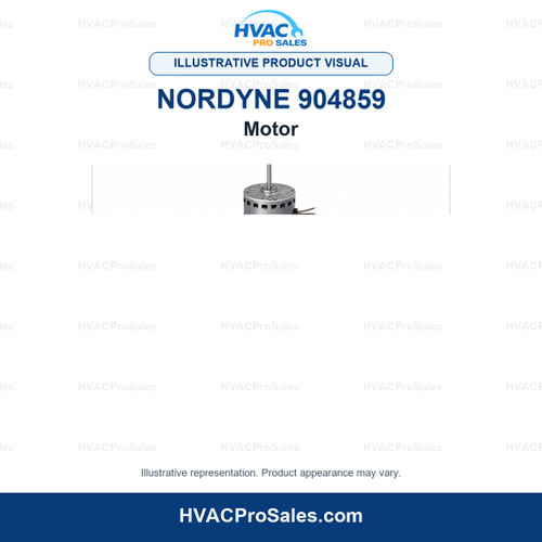 Illustrative visual of Nordyne 904859 Motor; product appearance may vary