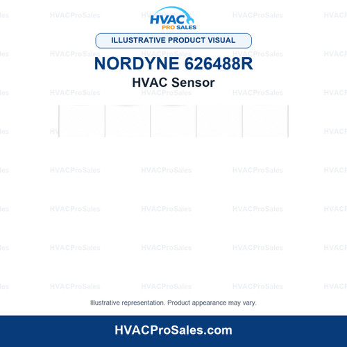 Illustrative visual of Nordyne 626488R HVAC Sensor; product appearance may vary