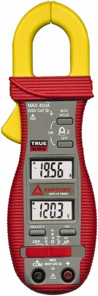 Amprobe ACD-14-PRO - HVAC True RMS Clamp Meter, 600 VAC/DC